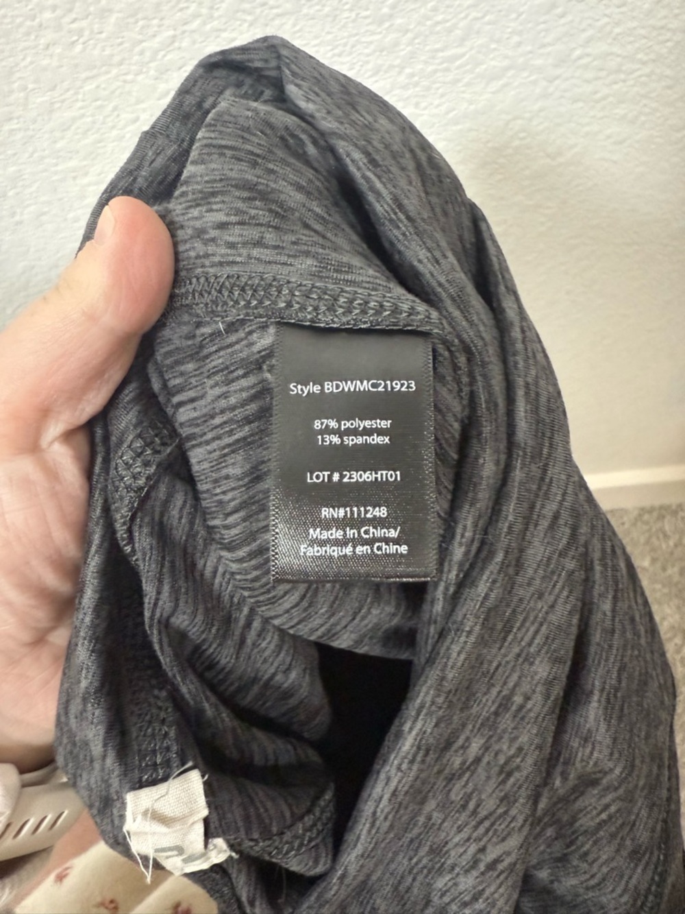 Barefoot Dreams Malibu Collection Butterchic Knit Fold Over Leggings Charcoal S - Picture 11 of 14